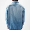 The Simon de-Nîmes denim shirt Straight denim shirt