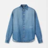 The Simon de-Nîmes denim shirt Straight denim shirt