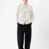 The Simon long-sleeve shirt Foliage print shirt
