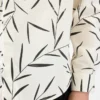 The Simon long-sleeve shirt Foliage print shirt