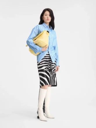 The Simon shirt Striped jacquard shirt