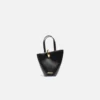 The small Bambola Asymmetric mini bucket bag
