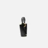 The small Bambola Asymmetric mini bucket bag