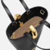The small Bambola Asymmetric mini bucket bag