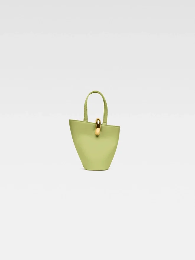 The small Bambola Small asymmetric bucket bag The small Bambola Small asymmetric bucket bag
