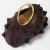 The small Calino with knots Mini ring handbag