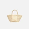The small Soli basket Mini beach basket bag The small Soli basket Mini beach basket bag