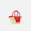 The small Soli basket Mini beach basket bag The small Soli basket Mini beach basket bag