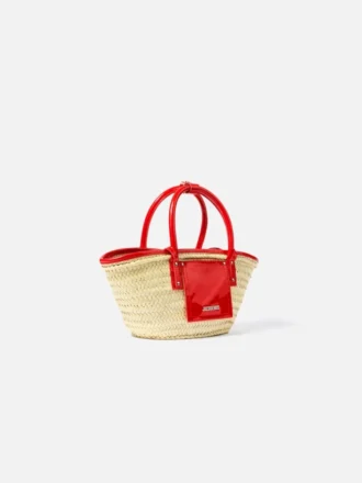 The small Soli basket Mini beach basket bag