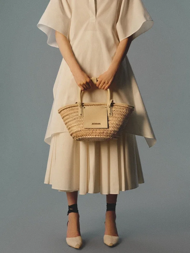 The small Soli basket Mini beach basket bag The small Soli basket Mini beach basket bag