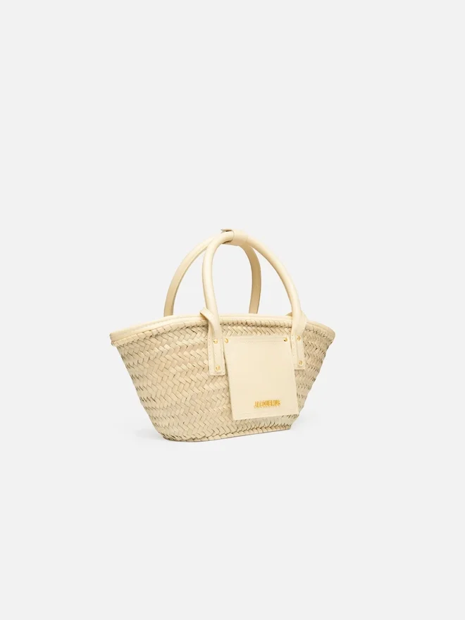 The small Soli basket Mini beach basket bag The small Soli basket Mini beach basket bag