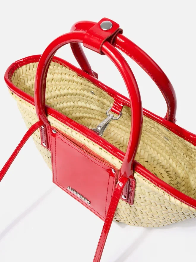 The small Soli basket Mini beach basket bag The small Soli basket Mini beach basket bag