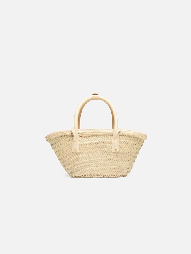 The small Soli basket Mini beach basket bag The small Soli basket Mini beach basket bag