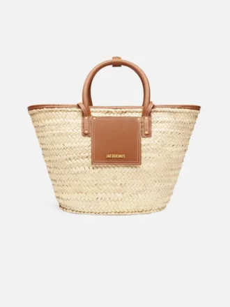 The Soli basket Beach basket bag