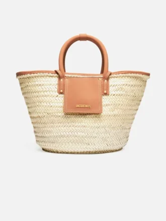 The Soli basket Beach basket bag