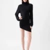 The Spallina dress Draped turtleneck dress The Spallina dress Draped turtleneck dress