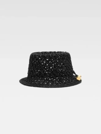The Spiaggia bucket hat Raffia charm bucket hat The Spiaggia bucket hat Raffia charm bucket hat