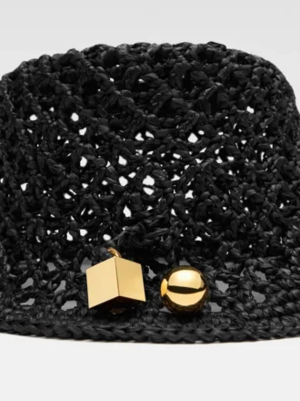 The Spiaggia bucket hat Raffia charm bucket hat The Spiaggia bucket hat Raffia charm bucket hat