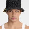 The Spiaggia bucket hat Raffia charm bucket hat The Spiaggia bucket hat Raffia charm bucket hat