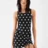The Spiaggia dress Square-neck dress with built-in bodysuit The Spiaggia dress Square-neck dress with built-in bodysuit