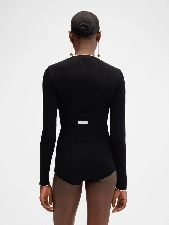 The Spiaggia knit shorts Ultra high-waisted shorts The Spiaggia knit shorts Ultra high-waisted shorts