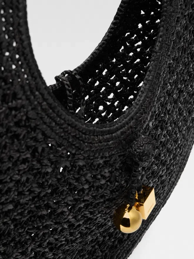 The Spiaggia round bag Raffia circle bag The Spiaggia round bag Raffia circle bag
