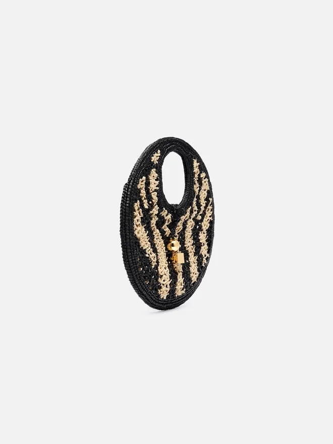 The Spiaggia small round bag Small raffia circle bag The Spiaggia small round bag Small raffia circle bag