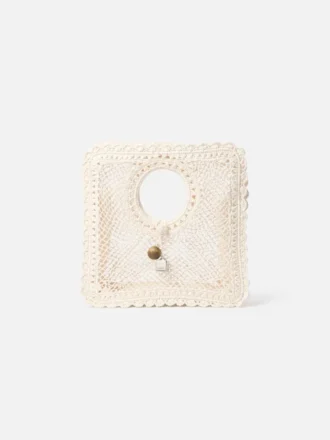The Spiaggia small square bag Small lace square bag
