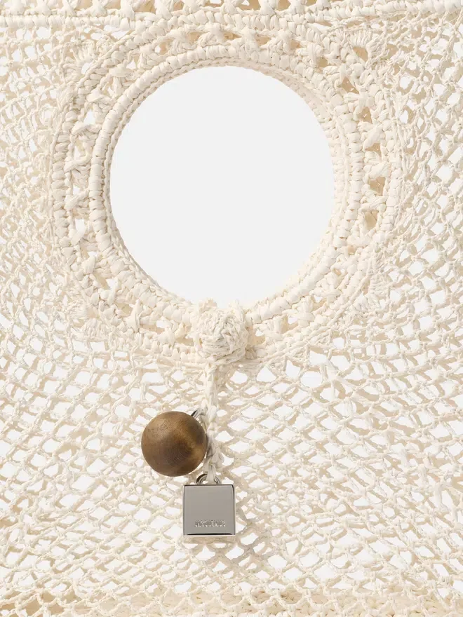The Spiaggia small square bag Small lace square bag The Spiaggia small square bag Small lace square bag