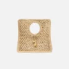 The Spiaggia small square bag Small square raffia bag The Spiaggia small square bag Small square raffia bag