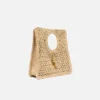 The Spiaggia small square bag Small square raffia bag The Spiaggia small square bag Small square raffia bag