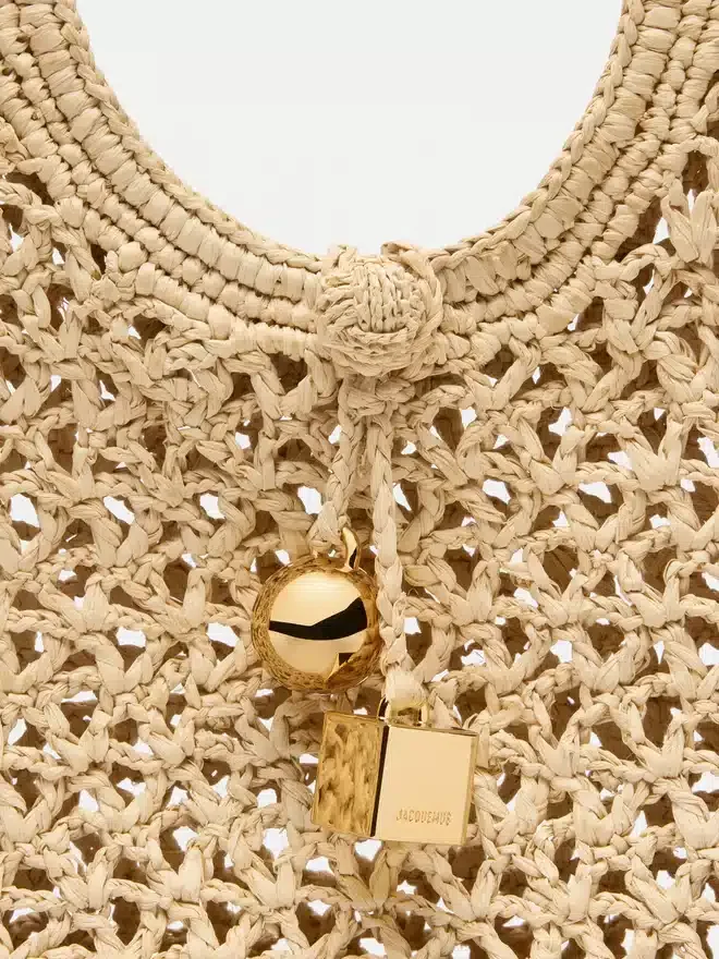 The Spiaggia small square bag Small square raffia bag The Spiaggia small square bag Small square raffia bag