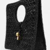 The Spiaggia small square bag Small square raffia bag The Spiaggia small square bag Small square raffia bag