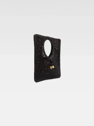 The Spiaggia square bag Raffia square bag