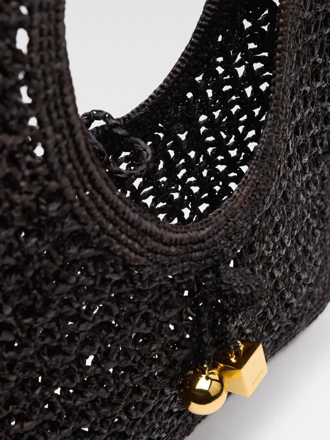 The Spiaggia square bag Raffia square bag The Spiaggia square bag Raffia square bag