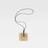 The Spiaggia wallet Raffia AirPods holder The Spiaggia wallet Raffia AirPods holder