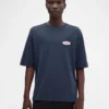The Stazione t-shirt Logo patch t-shirt The Stazione t-shirt Logo patch t-shirt