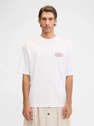 The Stazione t-shirt Logo patch t-shirt