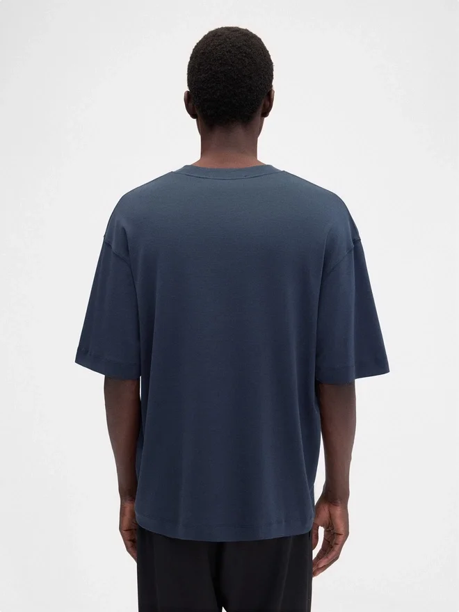 The Stazione t-shirt Logo patch t-shirt The Stazione t-shirt Logo patch t-shirt
