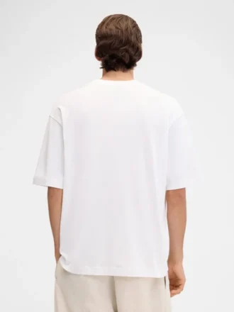 The Stazione t-shirt Logo patch t-shirt