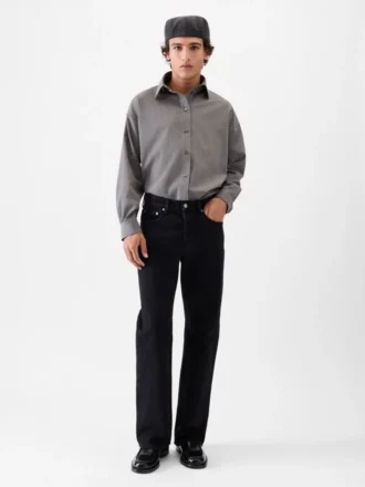 The straight de-Nîmes denim pants Straight leg jeans