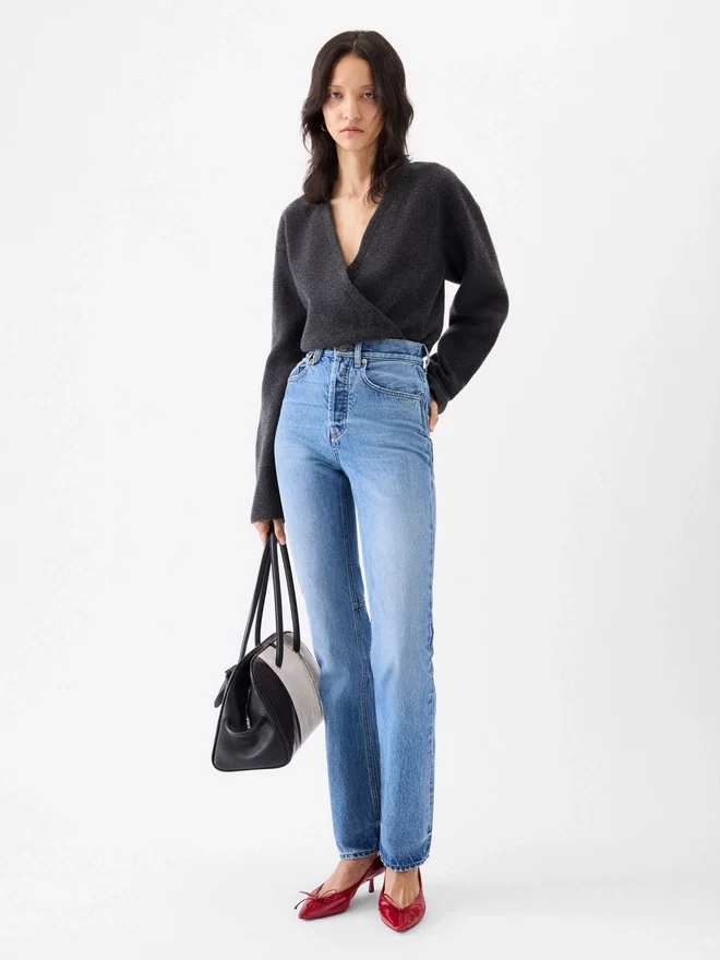 The straight de-Nîmes denim pants Straight-leg jeans The straight de-Nîmes denim pants Straight-leg jeans