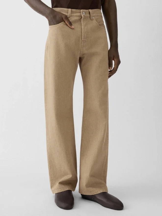 The straight de-Nîmes denim pants Straight leg jeans The straight de-Nîmes denim pants Straight leg jeans