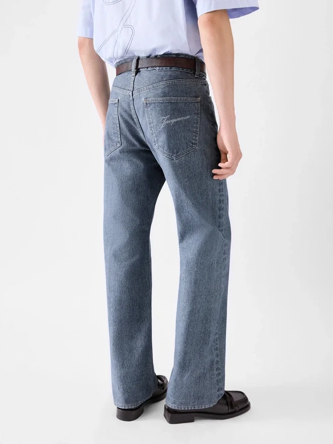 The straight de-Nîmes denim pants Straight-leg jeans The straight de-Nîmes denim pants Straight-leg jeans