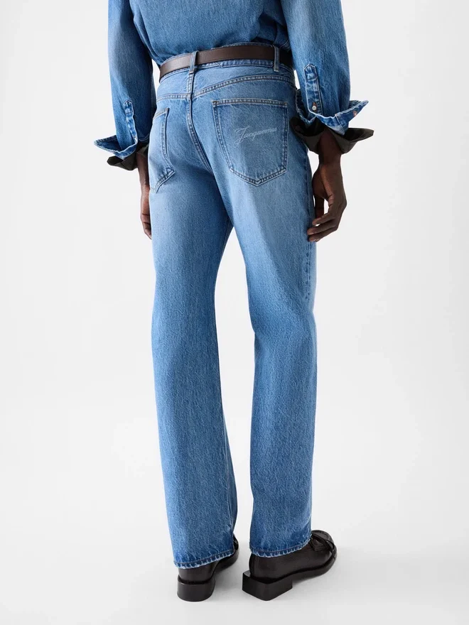 The straight de-Nîmes denim pants Straight leg jeans The straight de-Nîmes denim pants Straight leg jeans