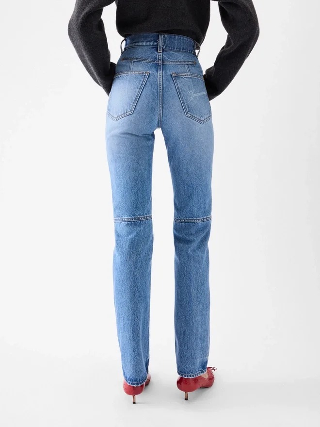 The straight de-Nîmes denim pants Straight-leg jeans The straight de-Nîmes denim pants Straight-leg jeans