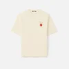 The strawberry t-shirt Logo t-shirt with strawberry patch