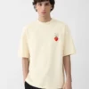 The strawberry t-shirt Logo t-shirt with strawberry patch