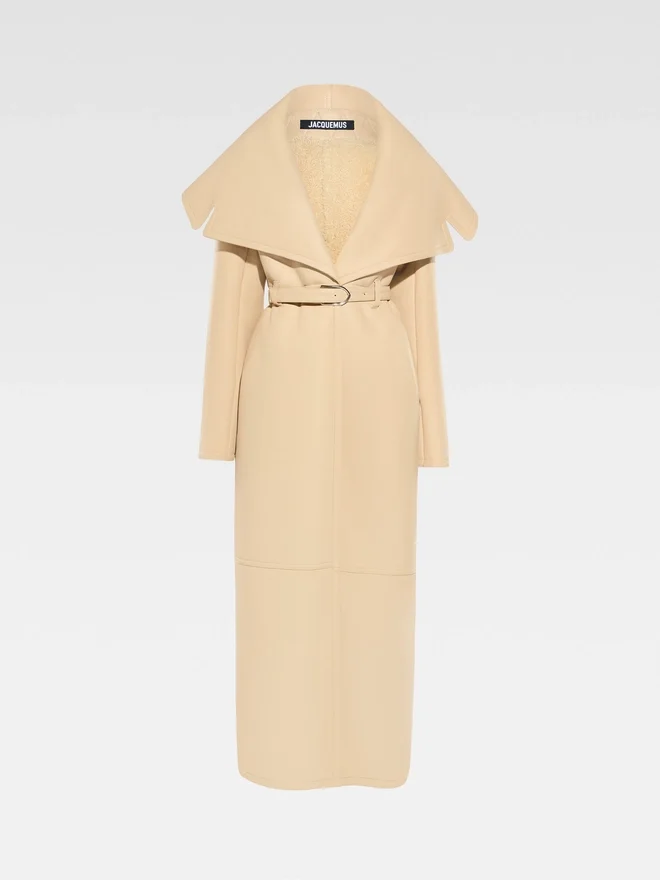 The Telo coat Long shearling coat The Telo coat Long shearling coat