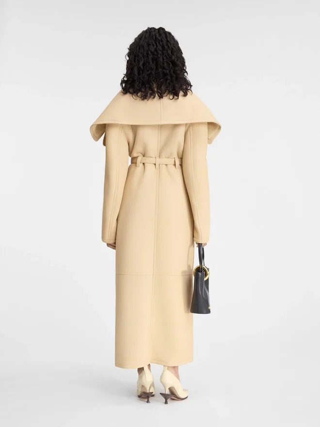 The Telo coat Long shearling coat The Telo coat Long shearling coat